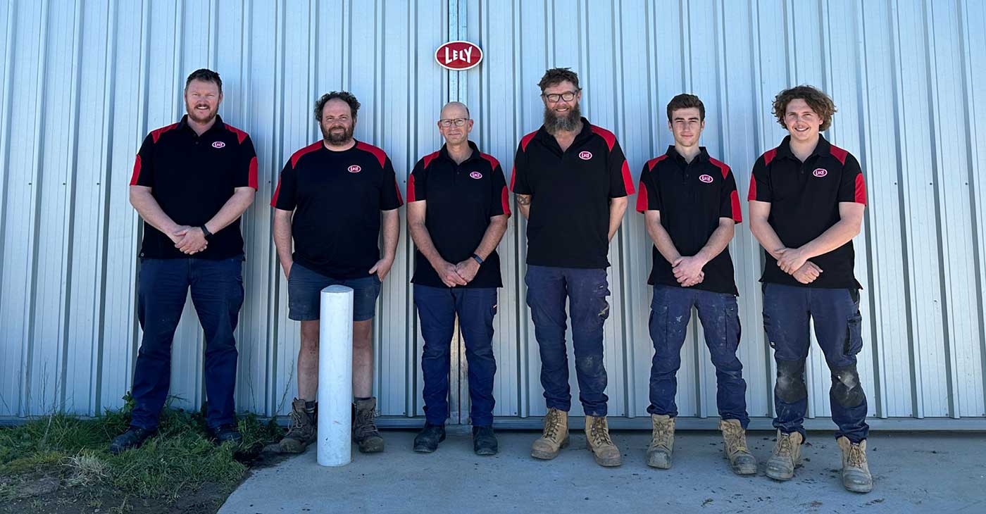 Robotic Milking Sout Australia Team Lely Partnership